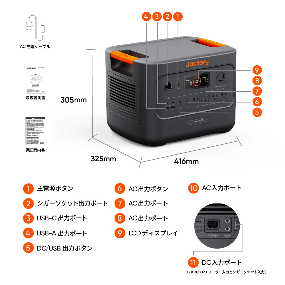 Jackery ポータブル電源 3000 New - Image 11