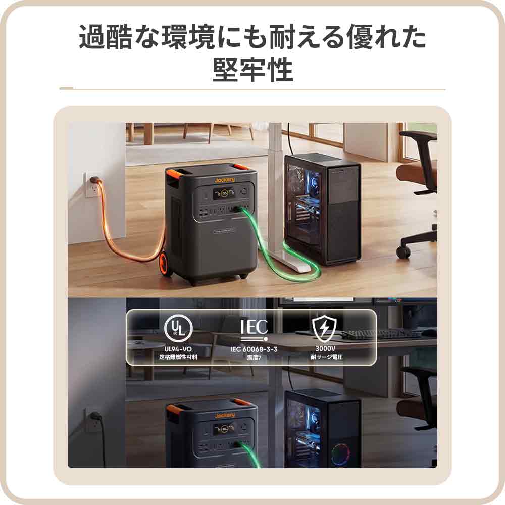 【予約販売・4月上旬順次発送】Jackery ポータブル電源 3600 Plus - Image 11
